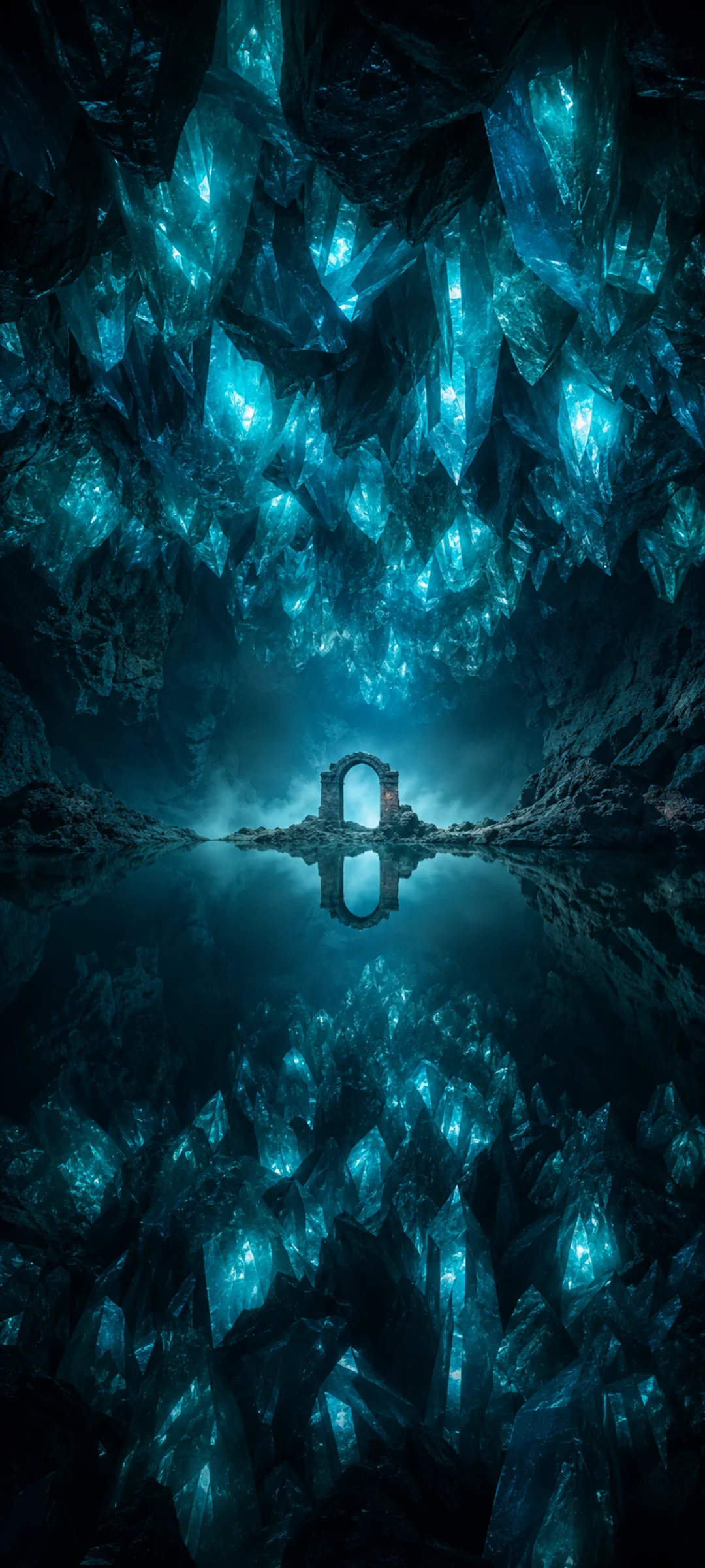 Turquoise Crystal Lake