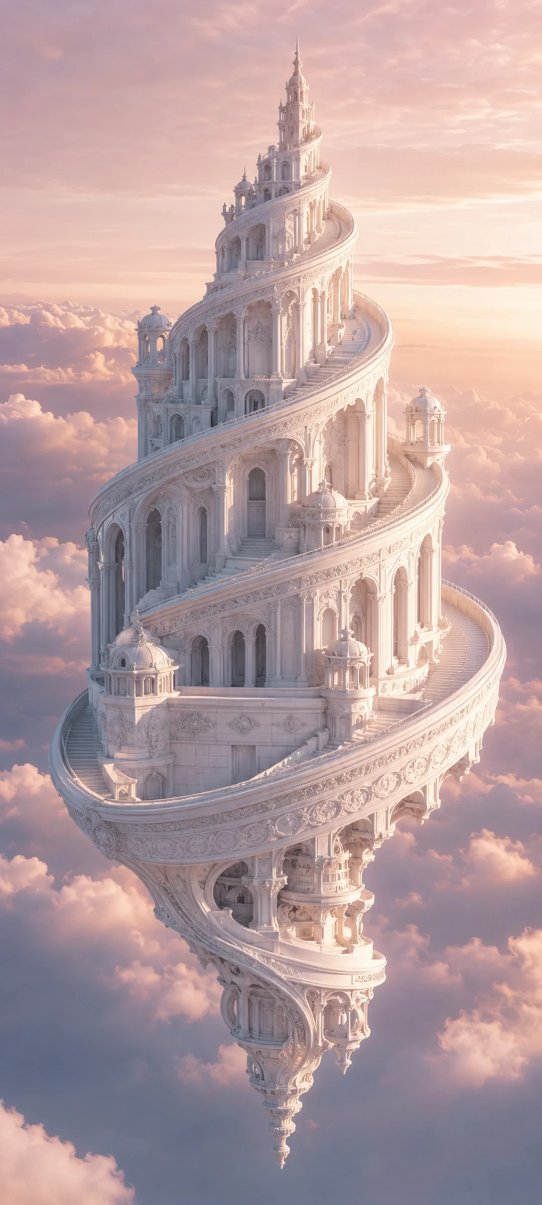 White Stone Spiral Palace