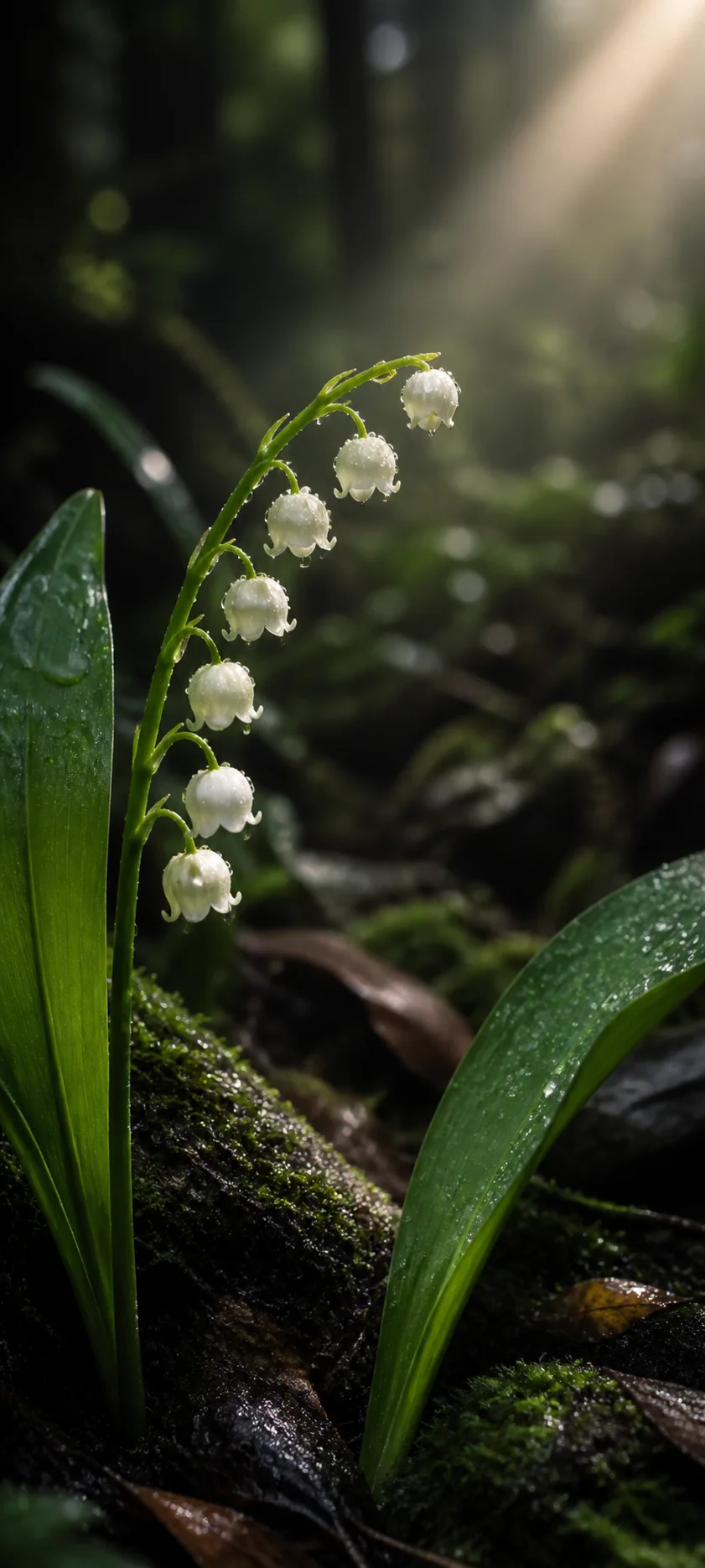 Lily Of The Valley After Rain