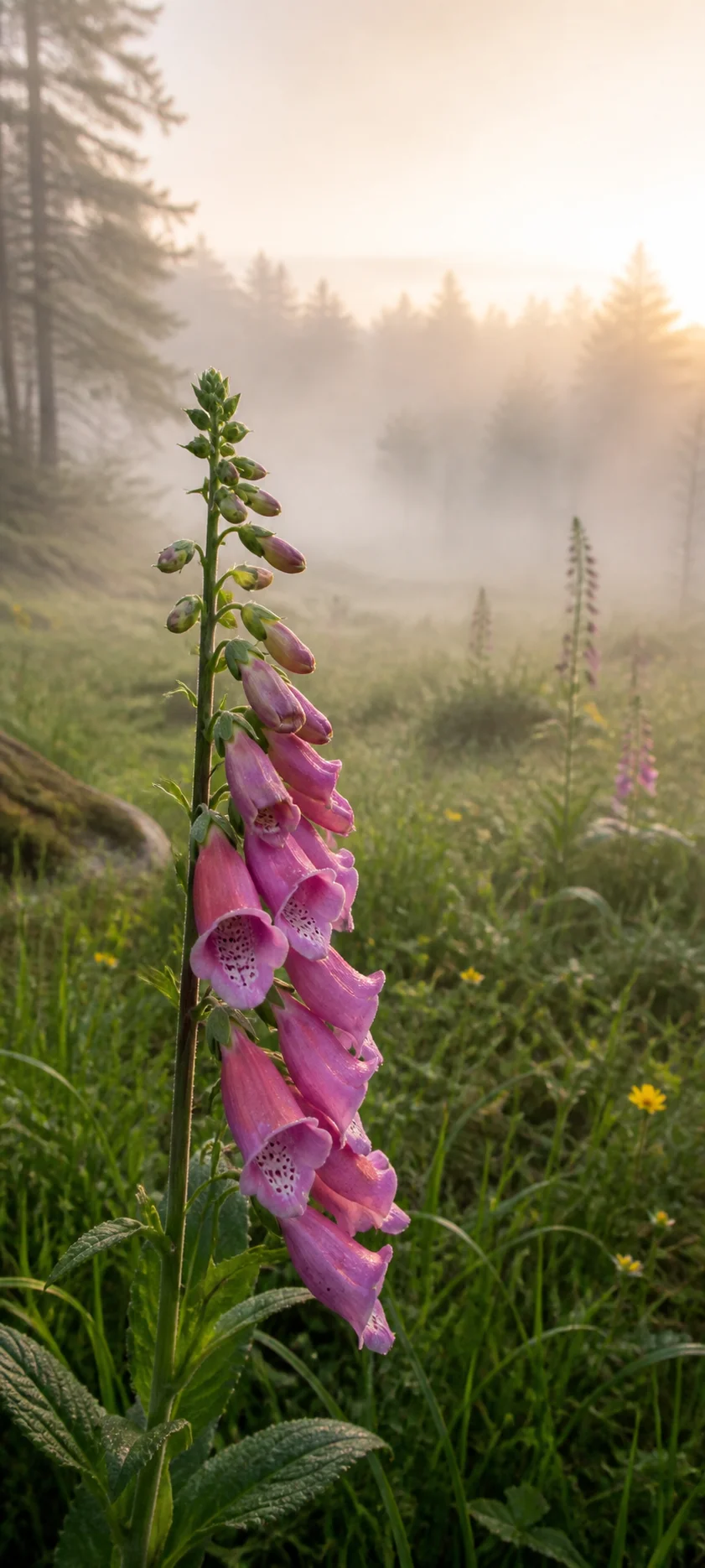 Pink Foxglove Golden Habitat