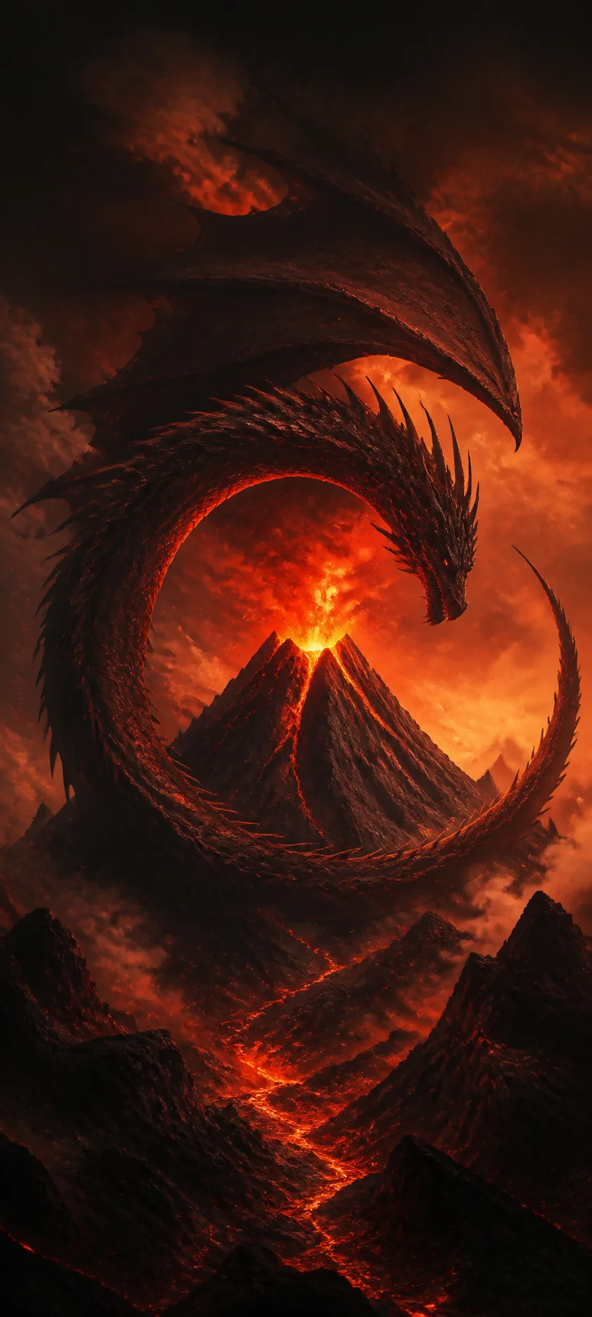 Epic Cinematic Ancient Dragon Peak