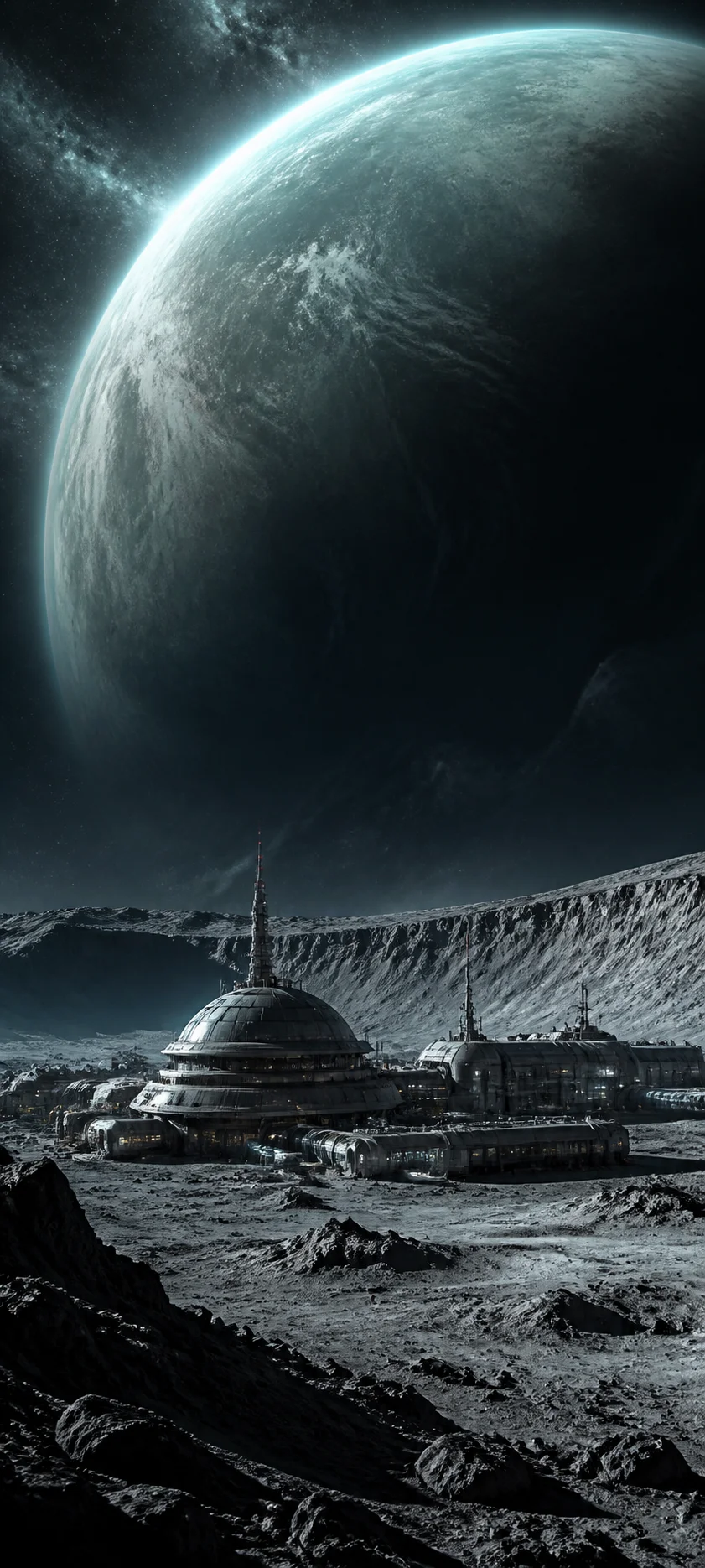 Epic Cinematic Moon Base