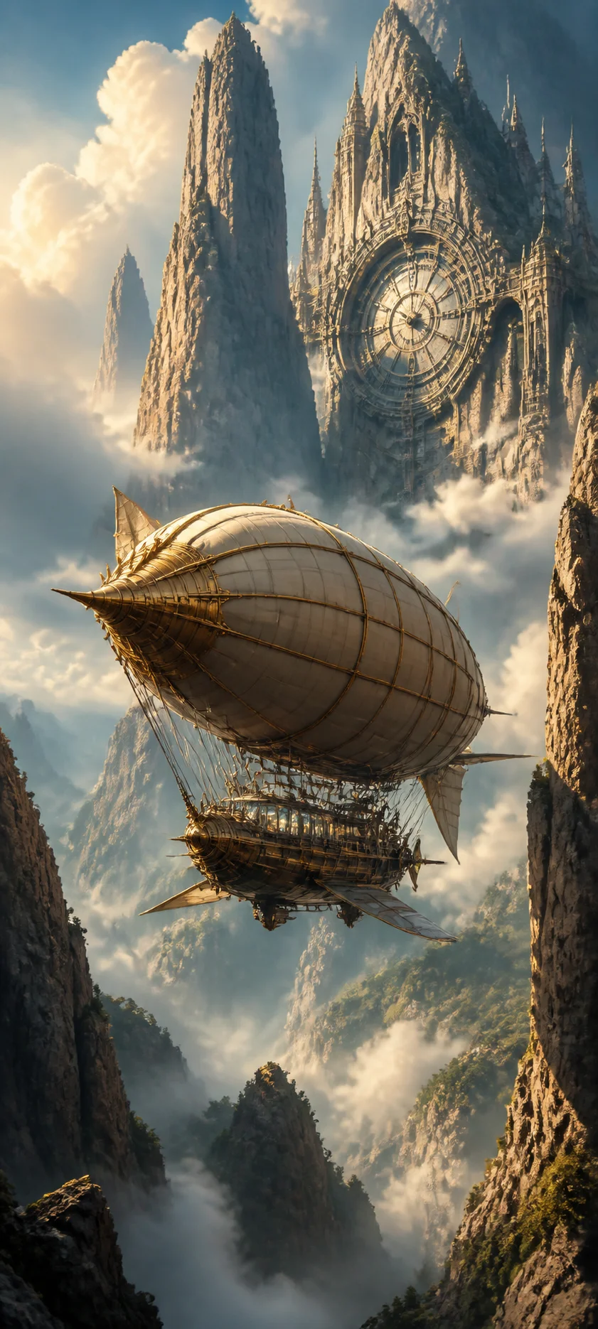 Epic Cinematic Steampunk Airship