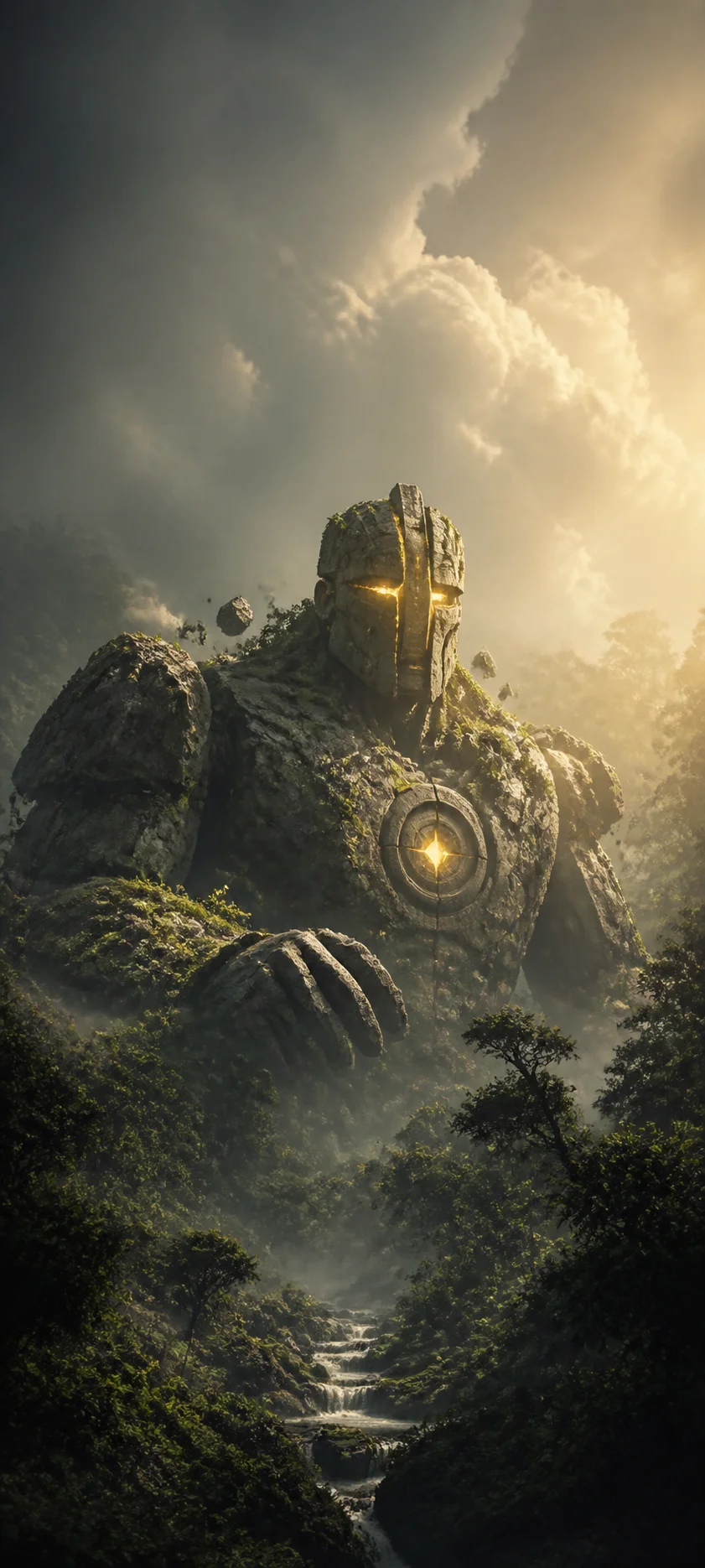 Minimal Iconic Forest Guardian