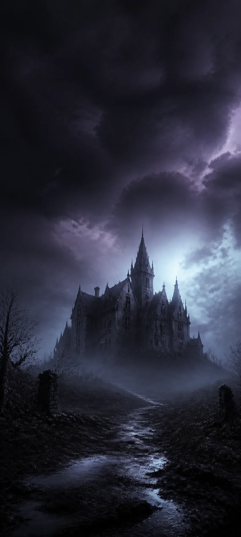Minimal Iconic Haunted Manor