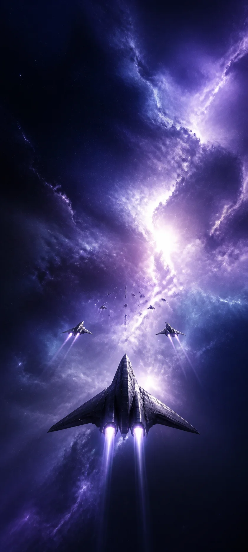 Minimal Iconic Space Fleet