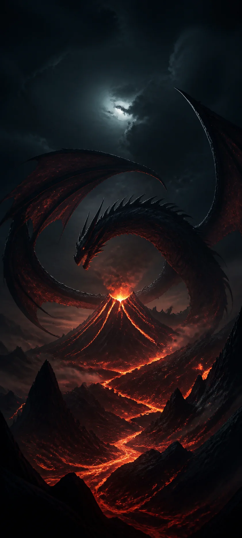 Moonlit Realm Ancient Dragon Peak