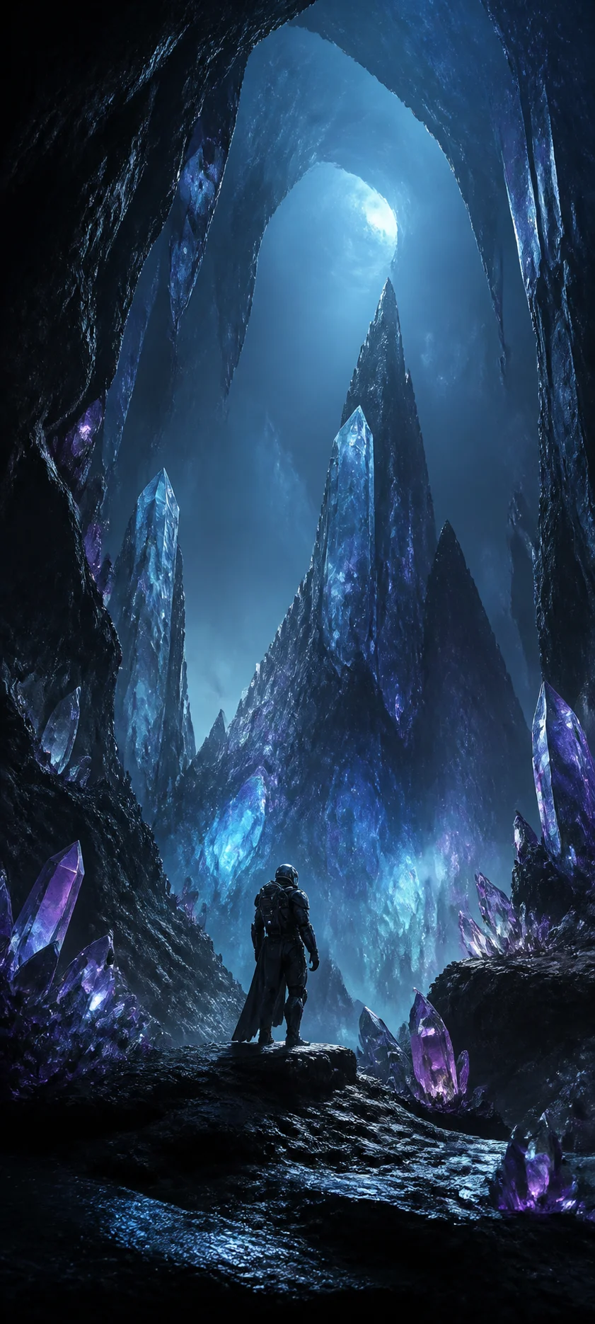 Moonlit Realm Crystal Cavern Quest