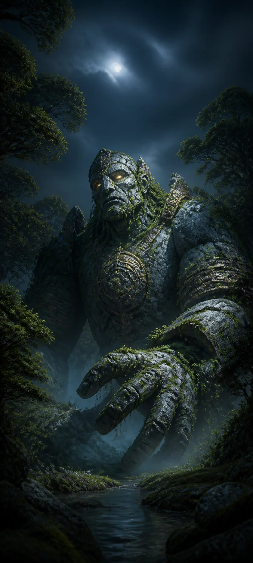 Moonlit Realm Forest Guardian
