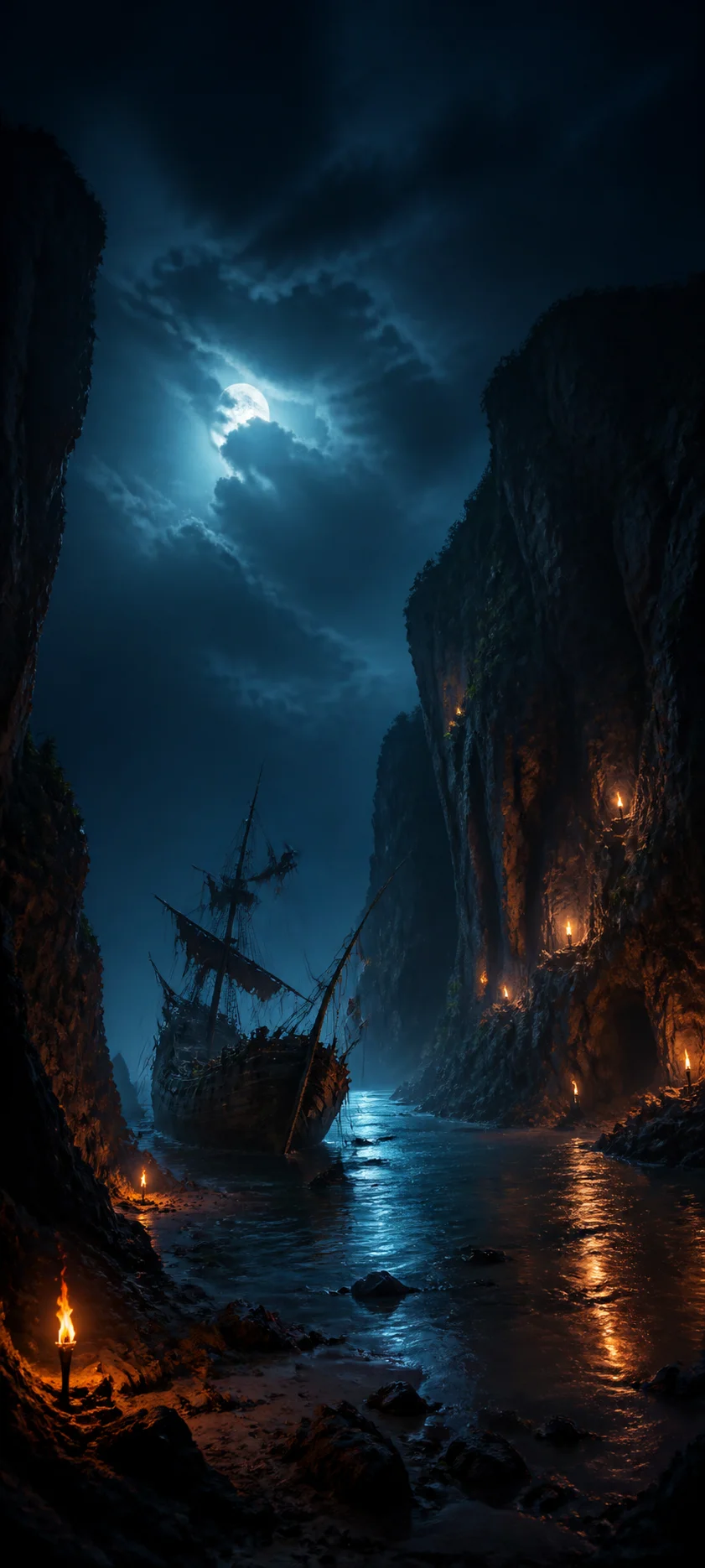 Moonlit Realm Pirate Cove