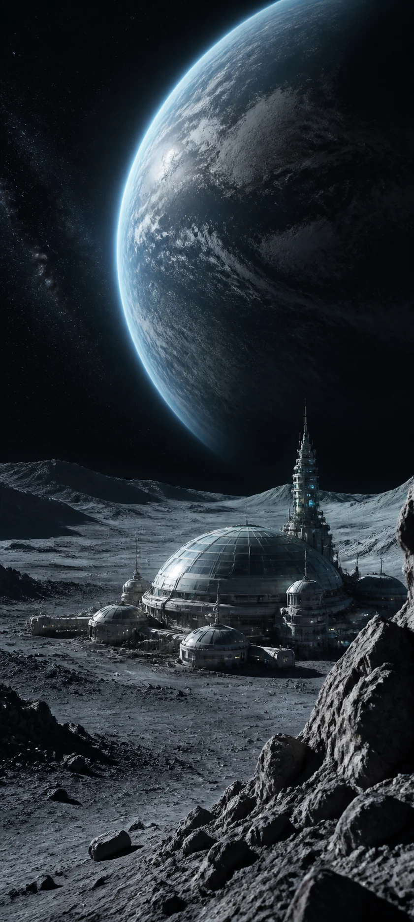 Painterly Prestige Moon Base
