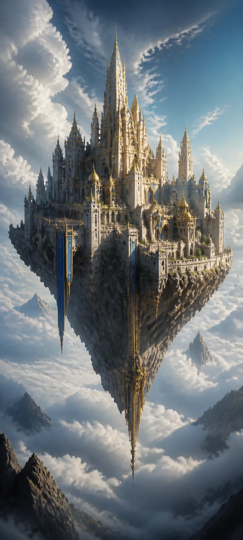 Painterly Prestige Sky Fortress