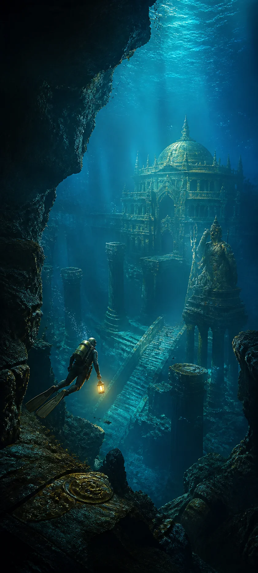 Painterly Prestige Underwater Ruins V2
