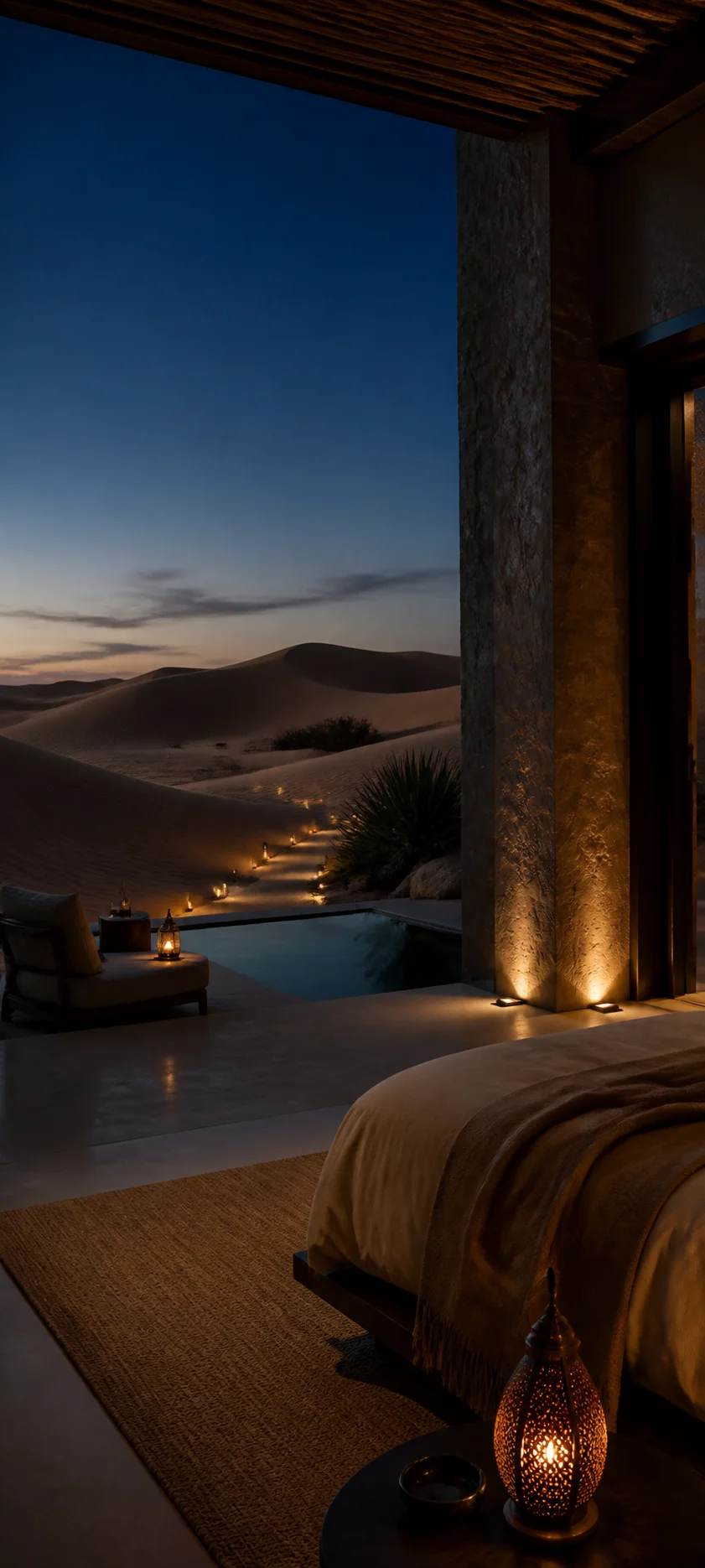 Blue Hour Desert Resort