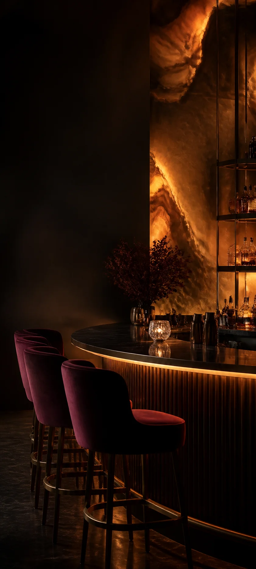 Cinematic Dawn Onyx Bar
