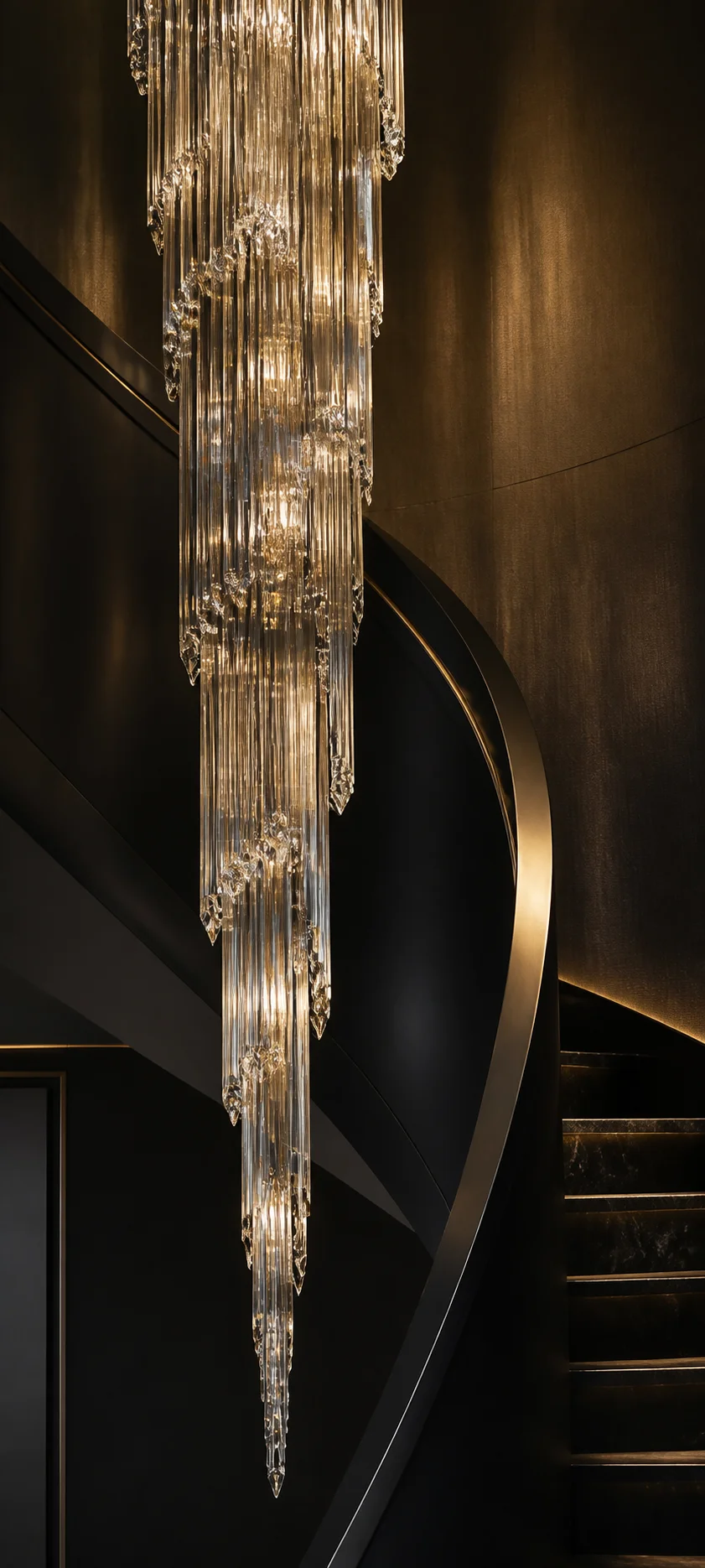 Editorial Detail Crystal Chandelier