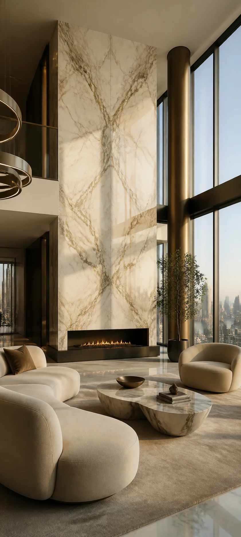 Editorial Detail Marble Penthouse