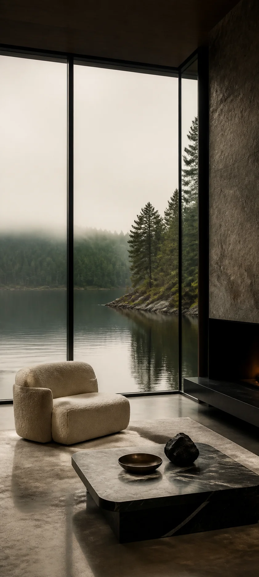 Minimal Luxe Lake House Salon