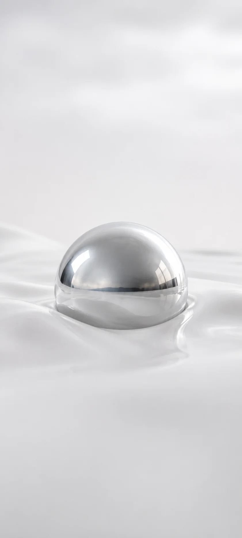 Chrome Dome On Water
