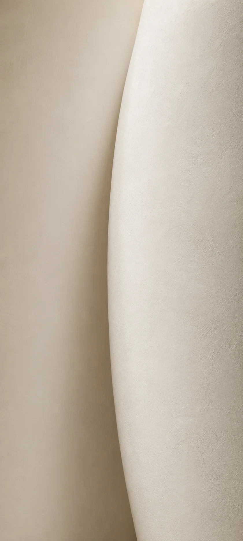 Cream Fabric Fold Closeup