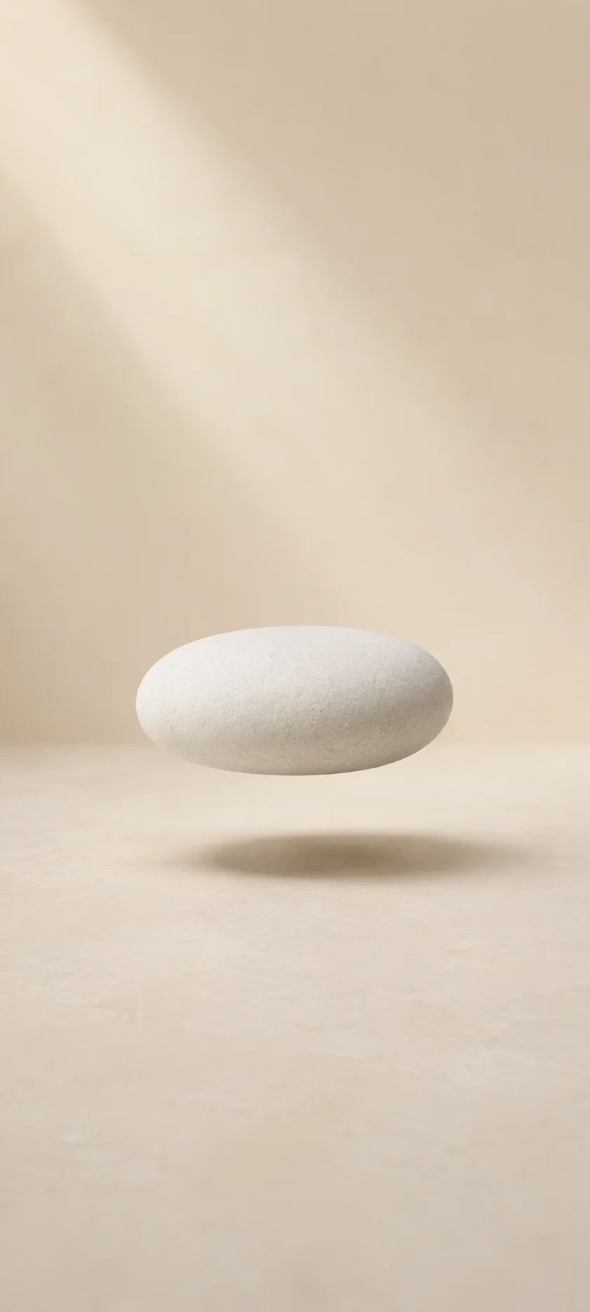 Floating White Pebble Beige