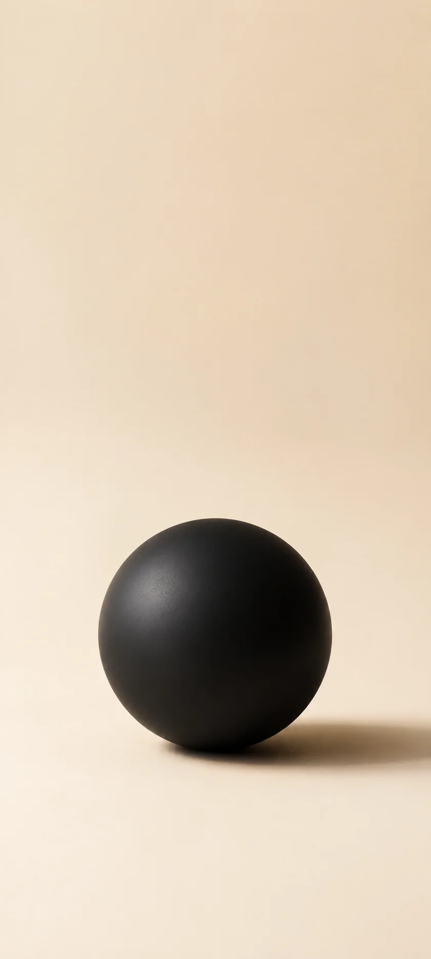 Matte Black Orb Sand Beige