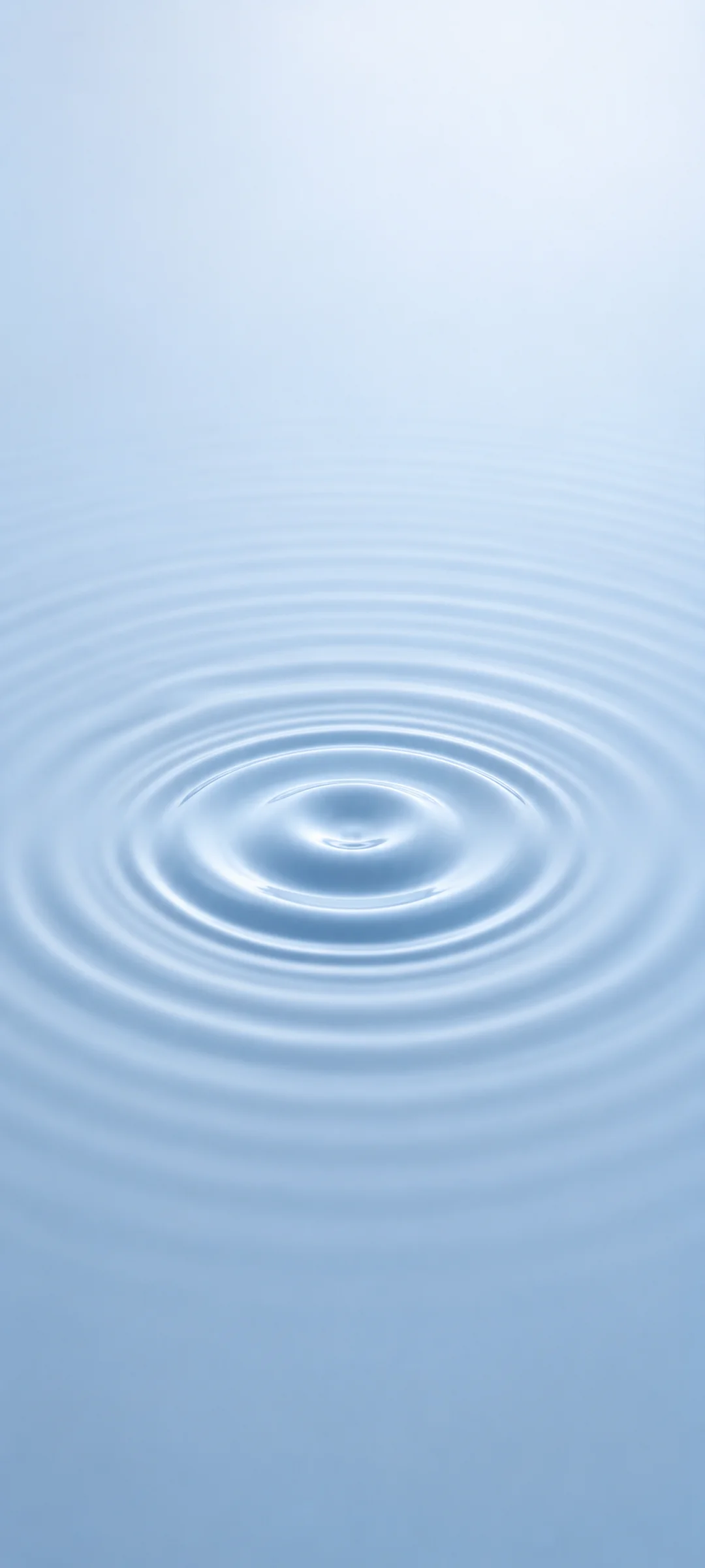 Pale Blue Circular Ripple