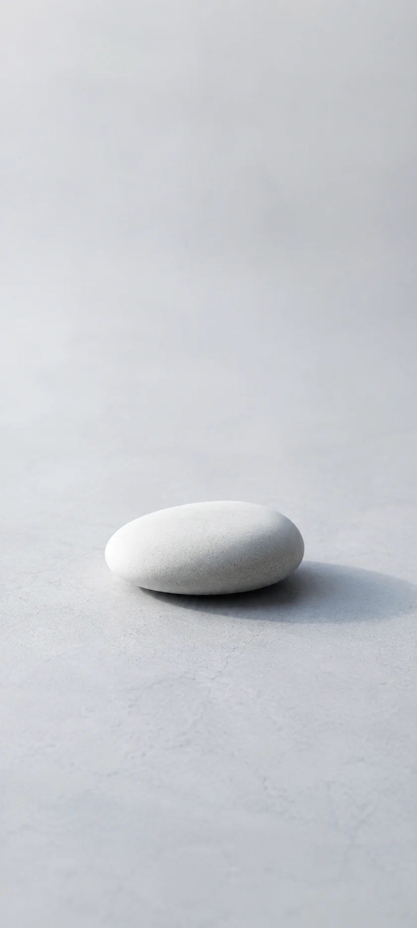 Smooth White Pebble Grey Floor