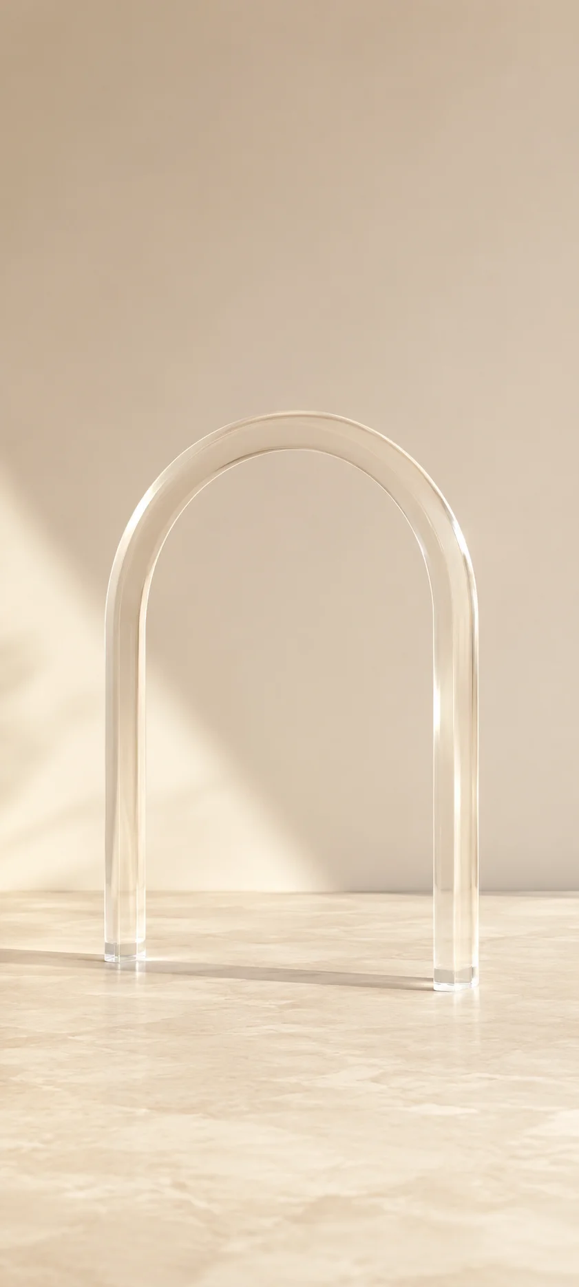 Translucent Glass Arch
