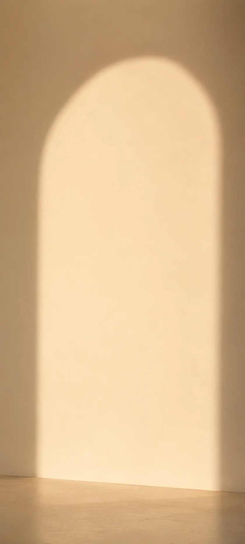 Warm Arch Light Glow