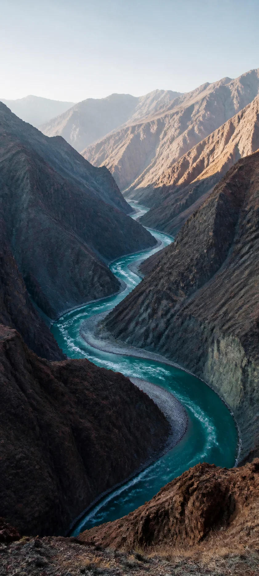 Canyon River From Above