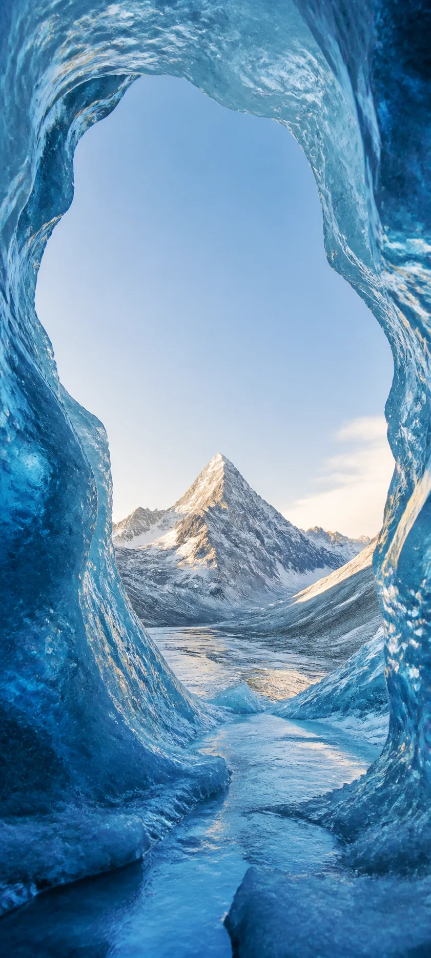 Ice Cave Mountain Portal
