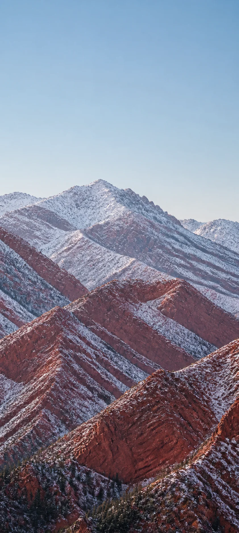 Red Rock Snow Dusting