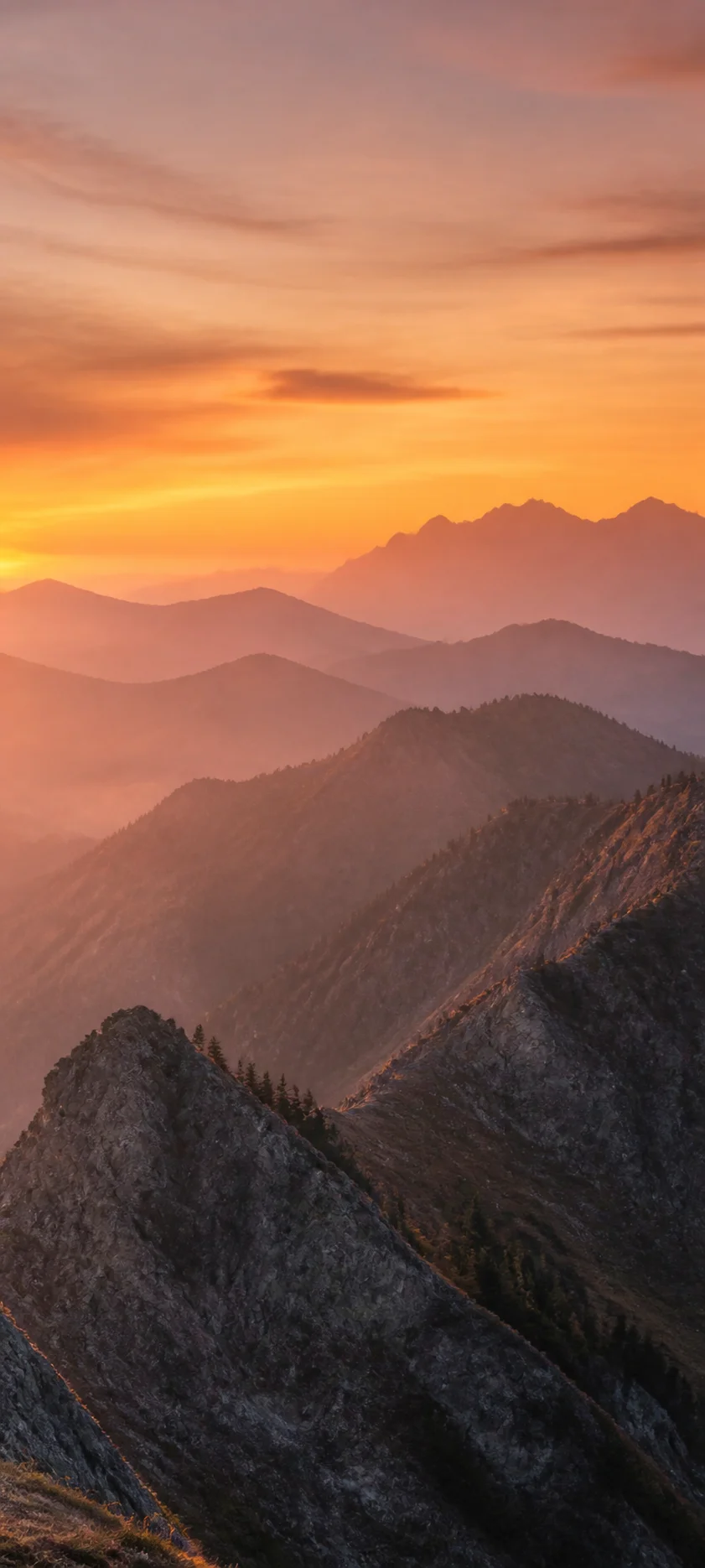 Smoky Sunset Ridge