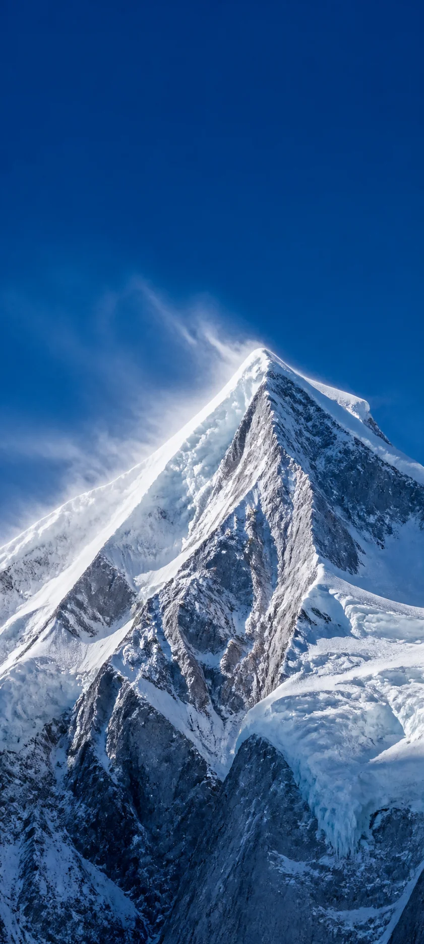 Windblown Summit Snow