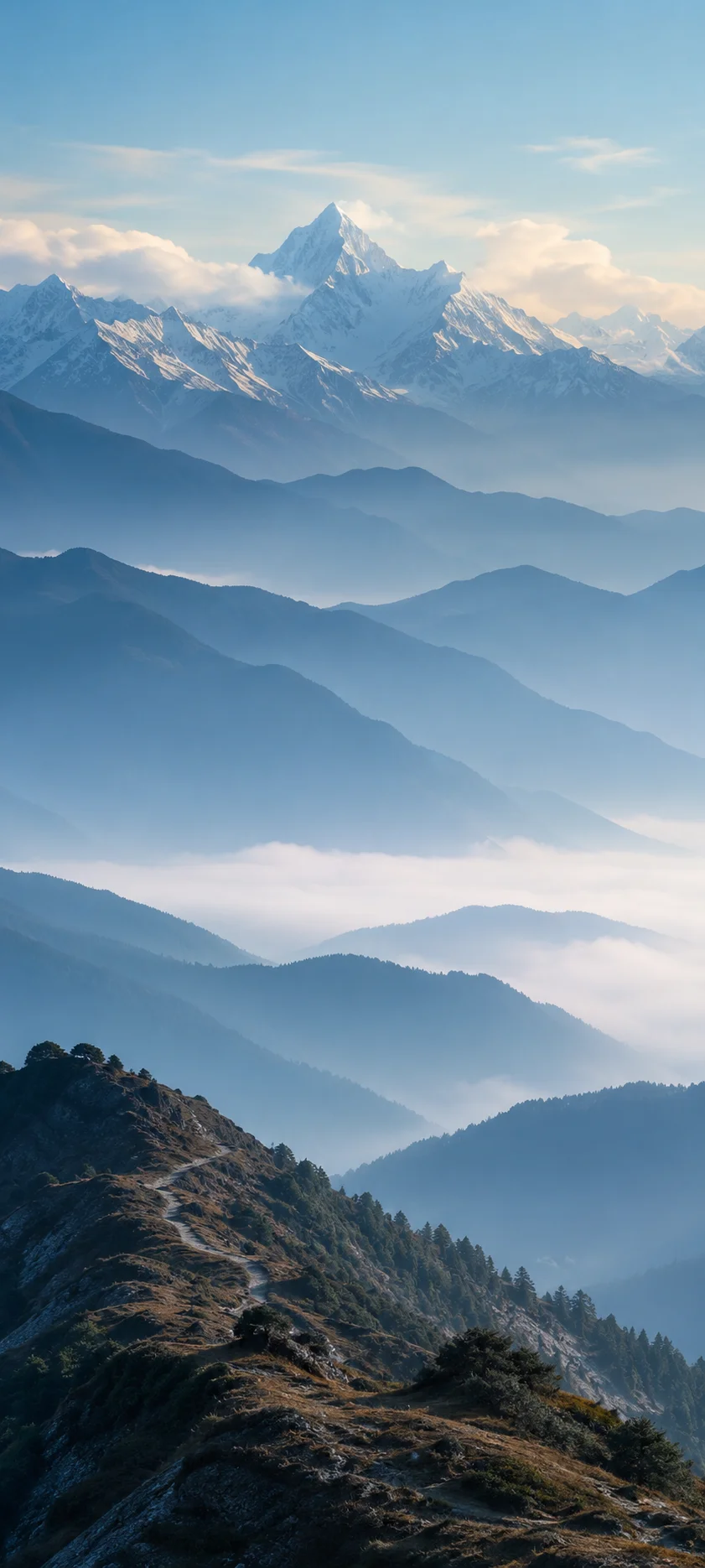 Misty Mountain Ridges