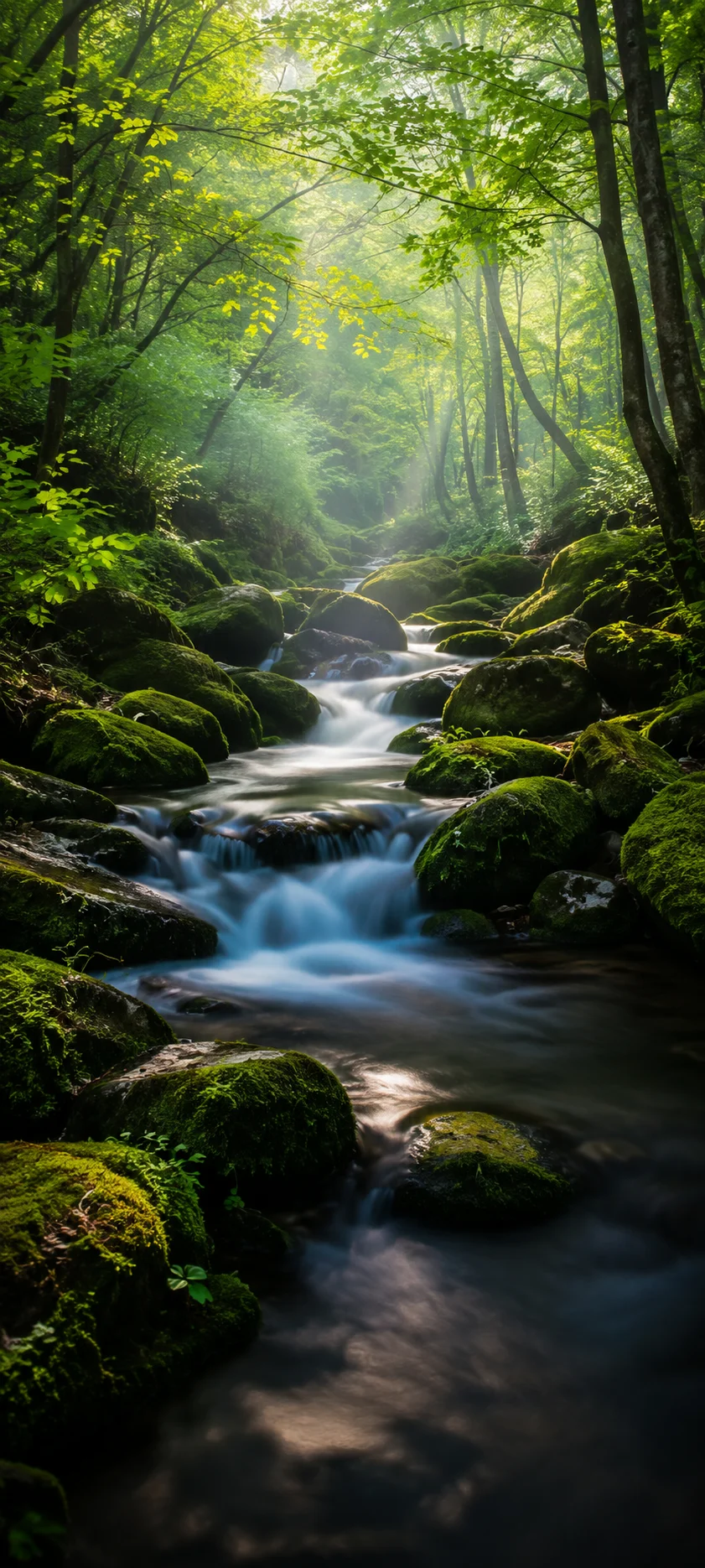 Mossy Forest Stream