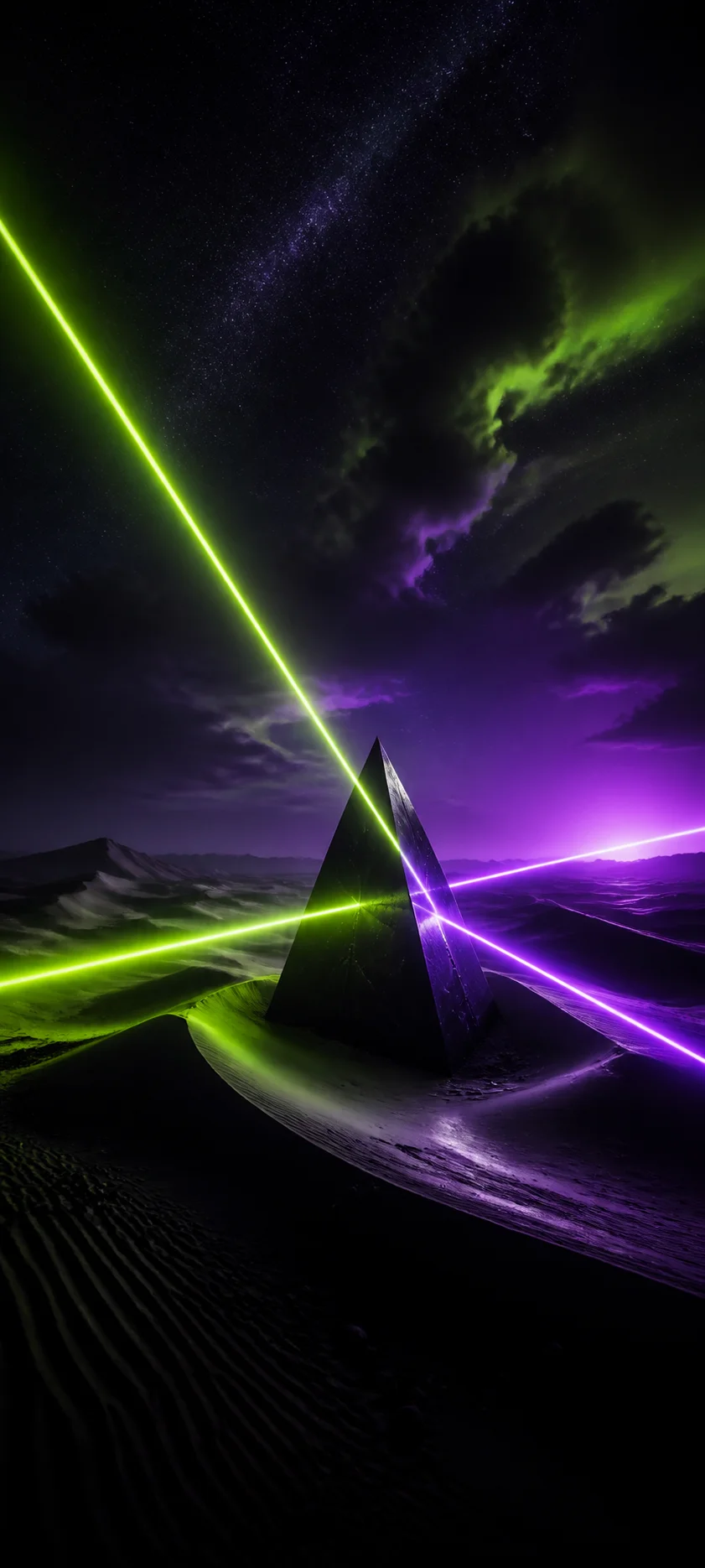 Epic Cinematic Laser Desert