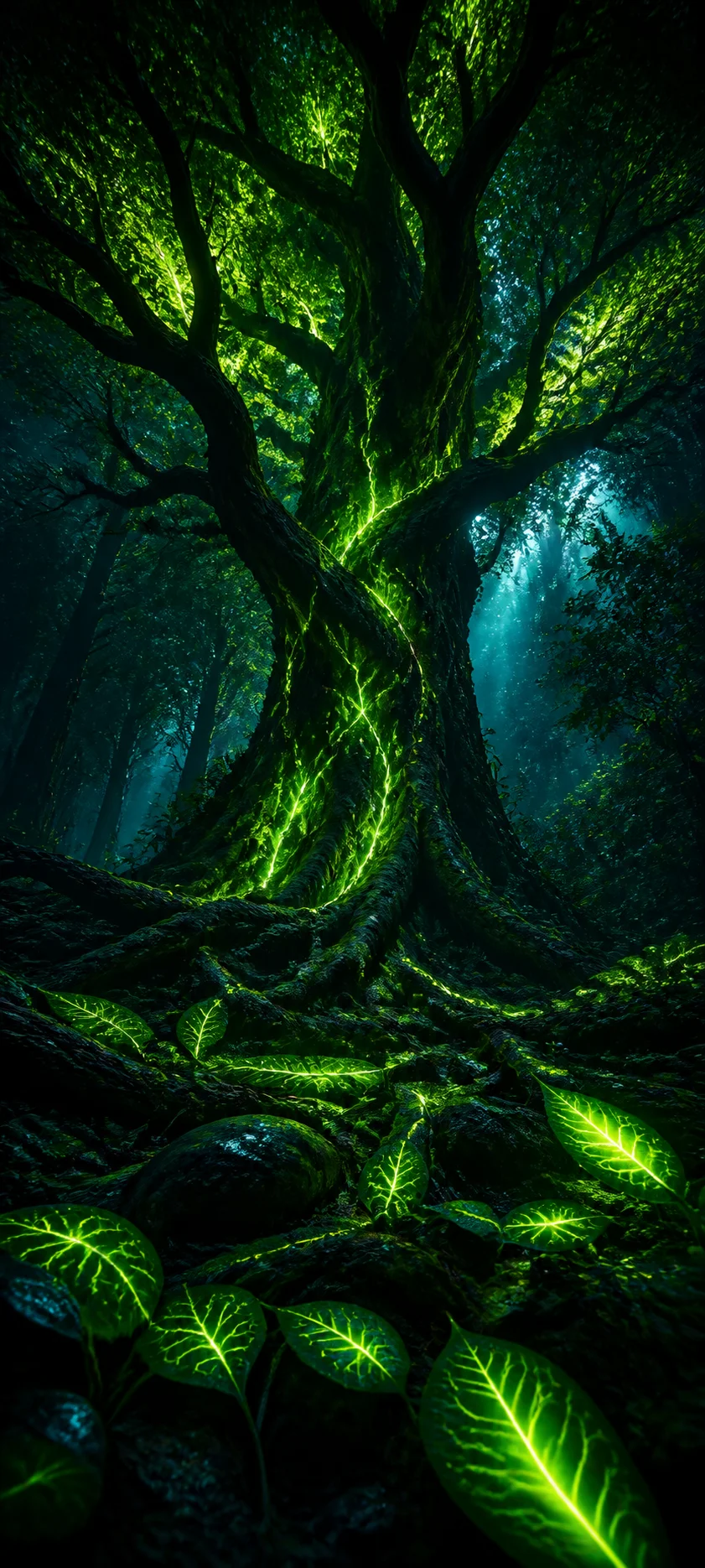 Epic Cinematic Luminous Forest