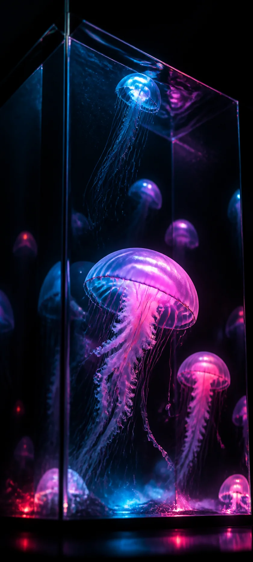 Epic Cinematic Neon Aquarium