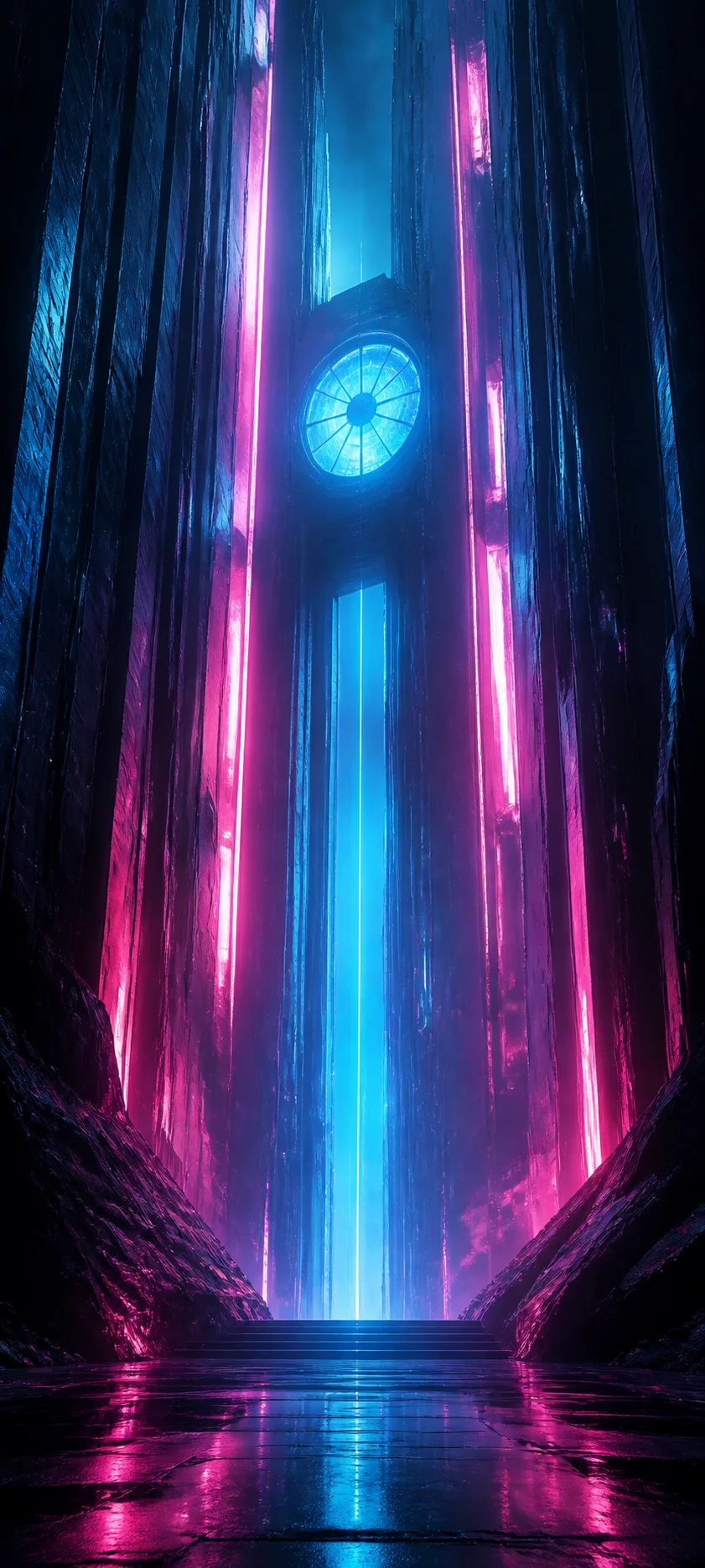 Epic Cinematic Neon Canyon