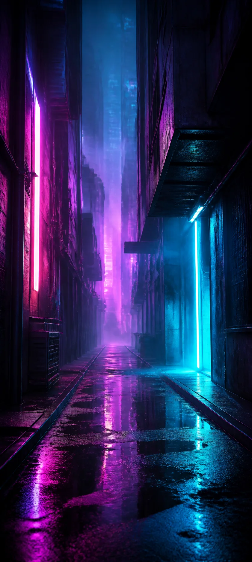 Epic Cinematic Rain Alley
