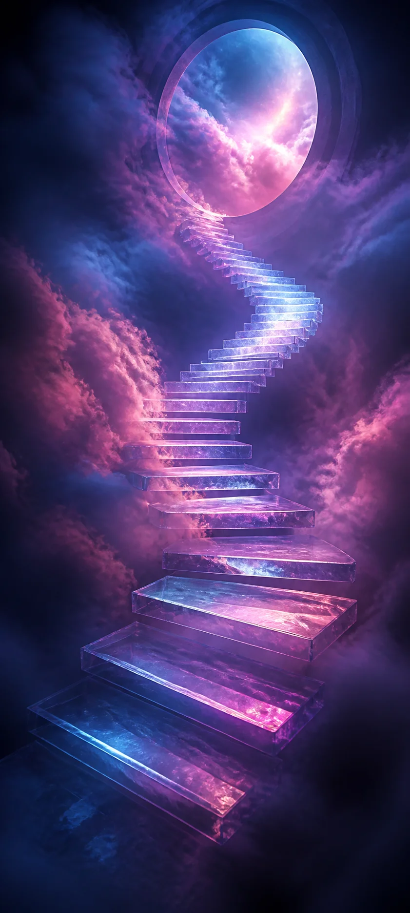 Epic Cinematic Vapor Staircase