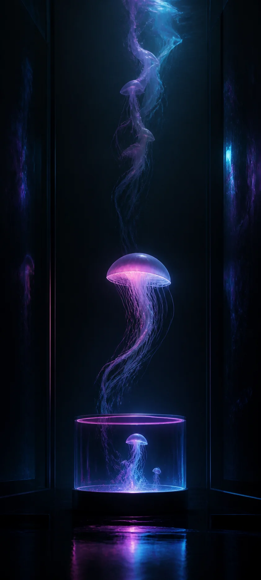 Minimal Iconic Neon Aquarium