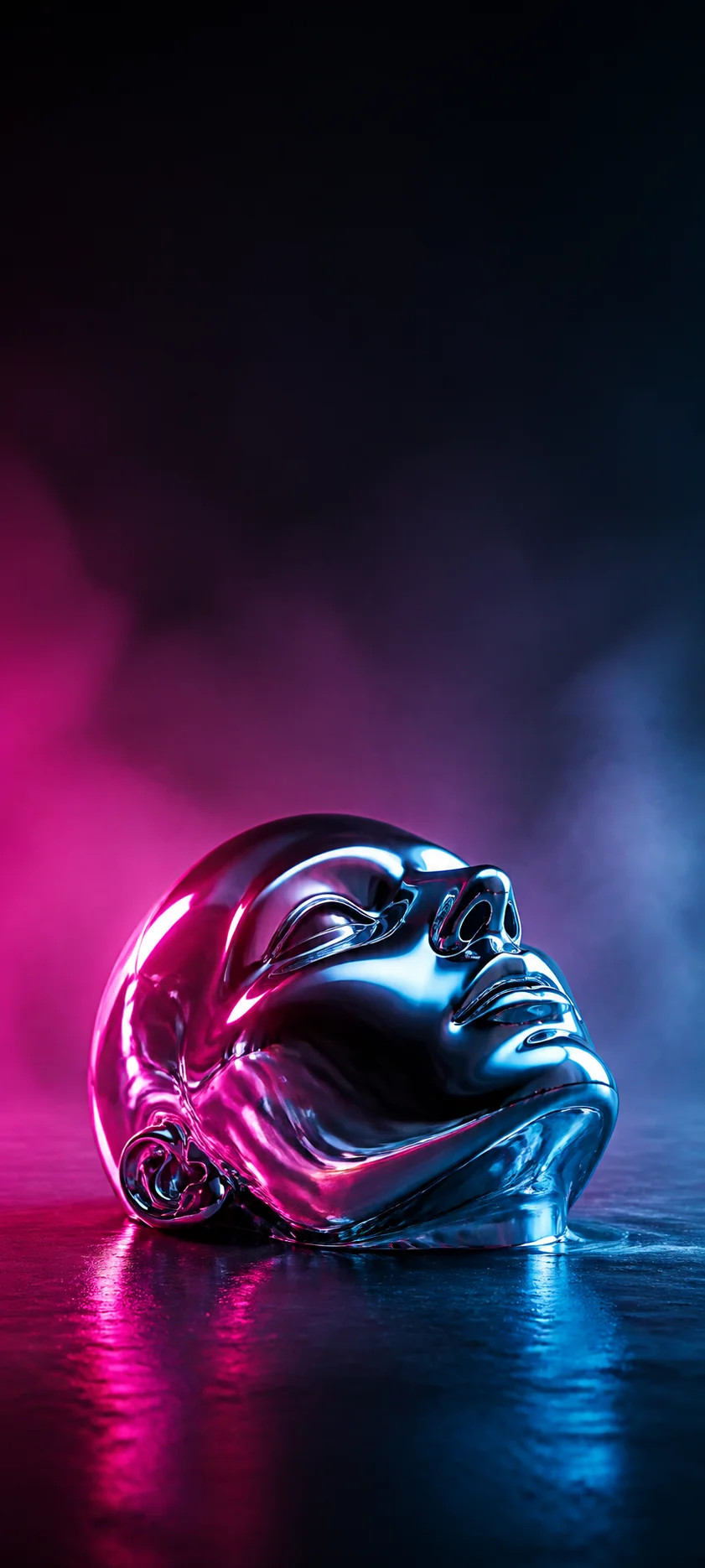 Minimal Iconic Neon Chrome