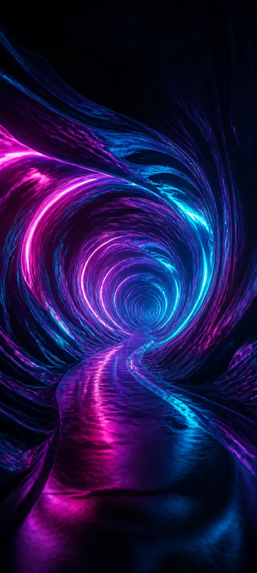 Moonlit Realm Chromatic Tunnel
