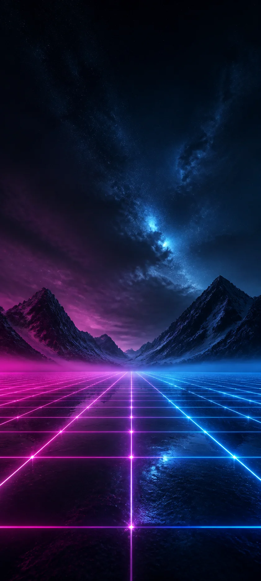 Moonlit Realm Grid Horizon