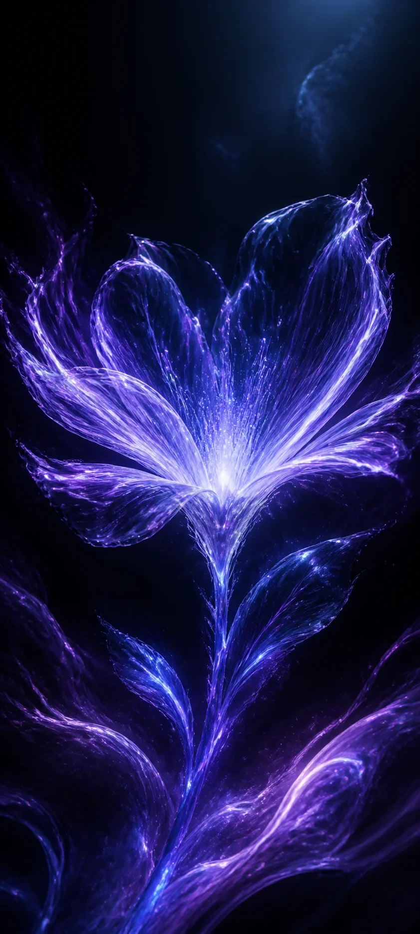 Moonlit Realm Plasma Flower