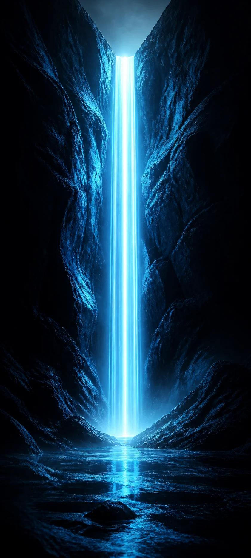 Painterly Prestige Electric Waterfall