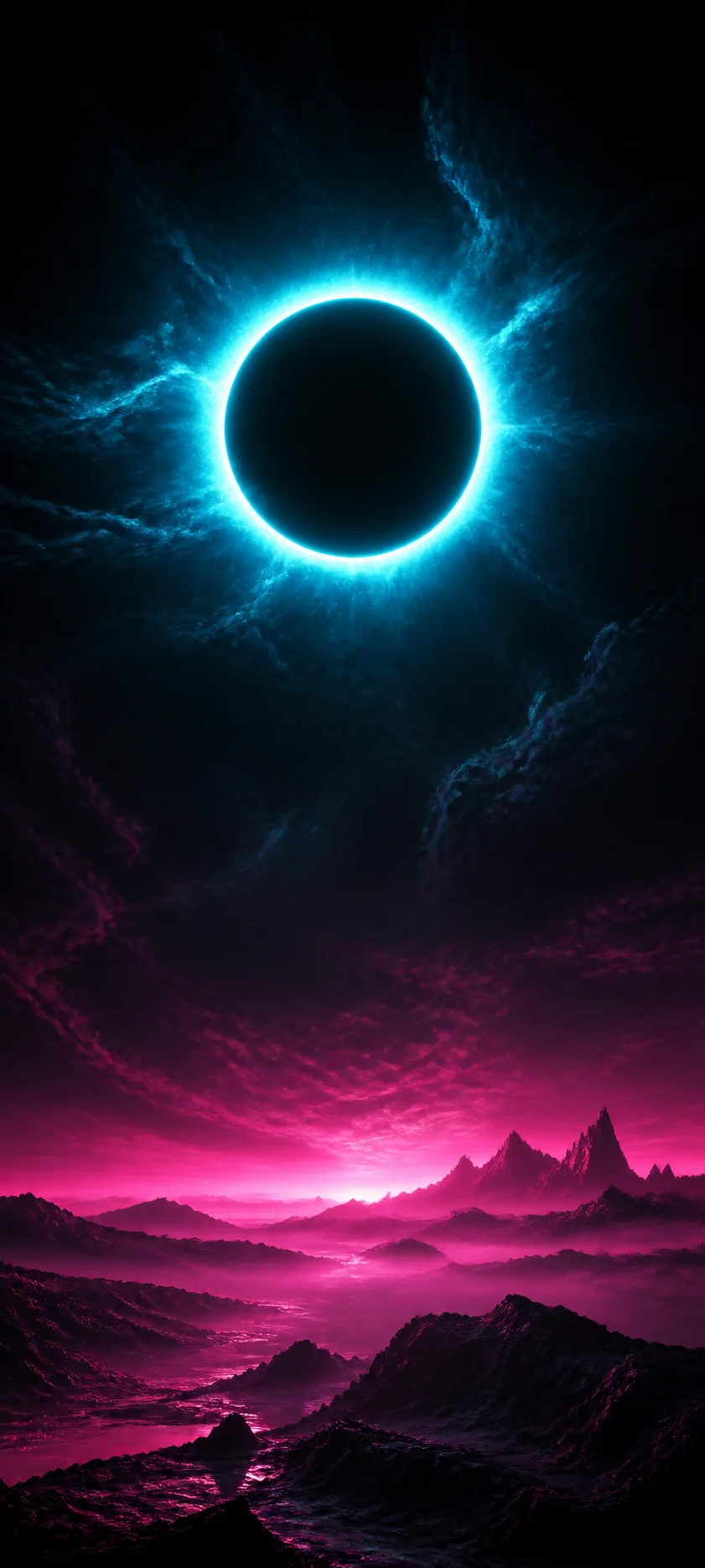 Painterly Prestige Neon Eclipse